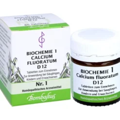 BIOCHEMIE 1 Calcium fluoratum D 12 Tabletten 80 St