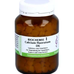 BIOCHEMIE 1 Calcium fluoratum D 6 Tabletten 500 St