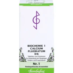 BIOCHEMIE 1 Calcium fluoratum D 6 Tabletten 200 St