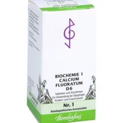 BIOCHEMIE 1 Calcium fluoratum D 6 Tabletten 200 St