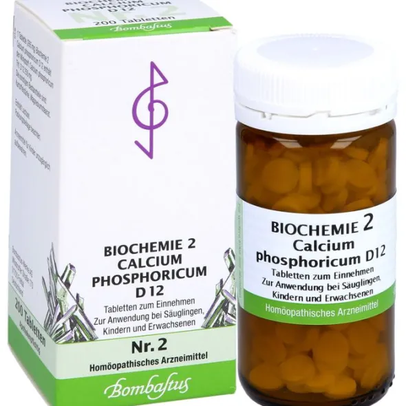 BIOCHEMIE 2 Calcium phosphoricum D 12 Tabletten 200 St