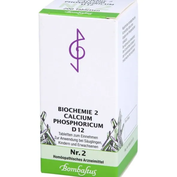 BIOCHEMIE 2 Calcium phosphoricum D 12 Tabletten 200 St