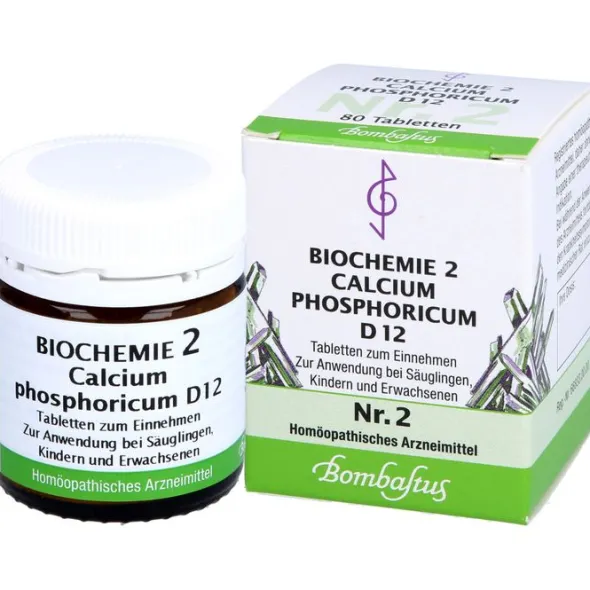 BIOCHEMIE 2 Calcium phosphoricum D 12 Tabletten 80 St