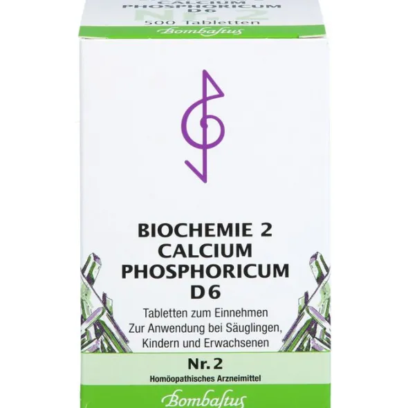 BIOCHEMIE 2 Calcium phosphoricum D 6 Tabletten 500 St