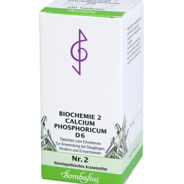 BIOCHEMIE 2 Calcium phosphoricum D 6 Tabletten 200 St