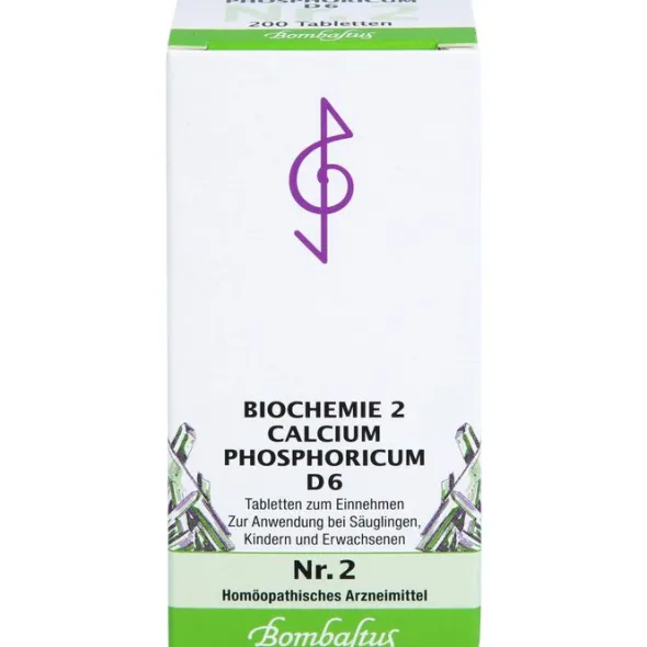 BIOCHEMIE 2 Calcium phosphoricum D 6 Tabletten 200 St