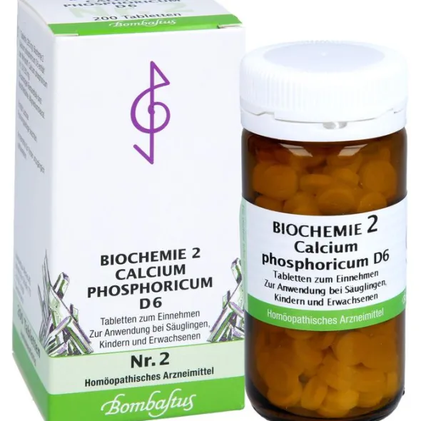BIOCHEMIE 2 Calcium phosphoricum D 6 Tabletten 200 St