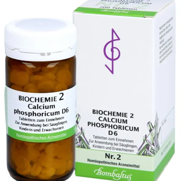 BIOCHEMIE 2 Calcium phosphoricum D 6 Tabletten 200 St