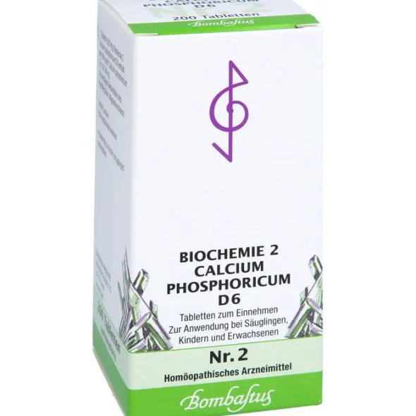 BIOCHEMIE 2 Calcium phosphoricum D 6 Tabletten 200 St