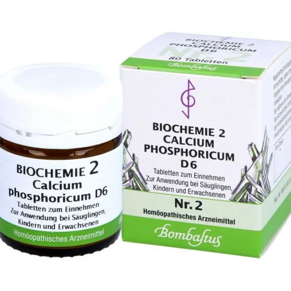 BIOCHEMIE 2 Calcium phosphoricum D 6 Tabletten 80 St