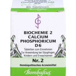BIOCHEMIE 2 Calcium phosphoricum D 6 Tabletten 80 St
