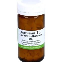 BIOCHEMIE 18 Calcium sulfuratum D 6 Tabletten 200 St