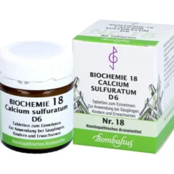 BIOCHEMIE 18 Calcium sulfuratum D 6 Tabletten 80 St