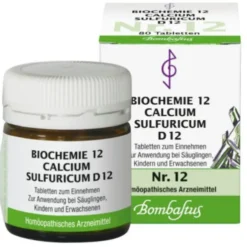 BIOCHEMIE 12 Calcium sulfuricum D 12 Tabletten 80 St