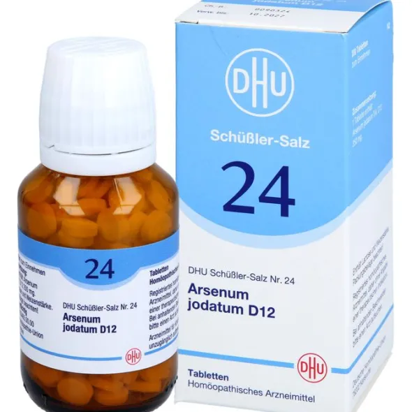 BIOCHEMIE DHU 24 Arsenum jodatum D 12 Tabletten 200 St