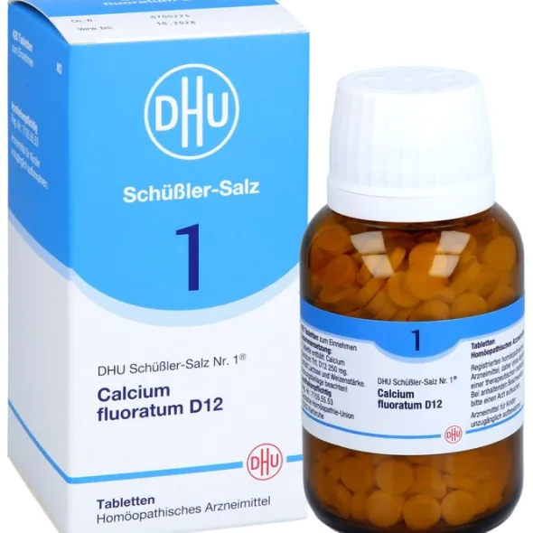 BIOCHEMIE DHU 1 Calcium fluoratum D 12 Tabletten 420 St