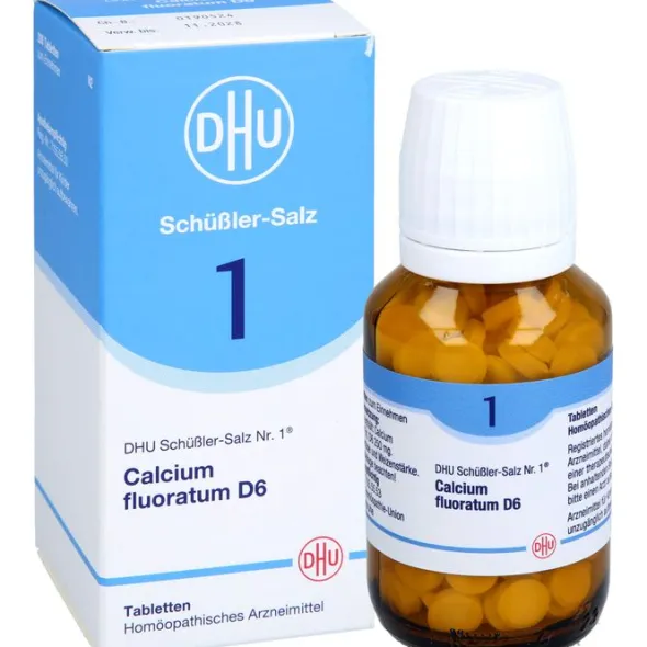 BIOCHEMIE DHU 1 Calcium fluoratum D 6 Tabletten 200 St