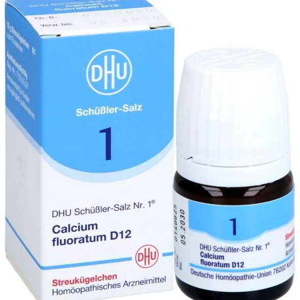 BIOCHEMIE DHU 1 Calcium fluoratum D 12 Globuli 10 g
