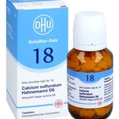 BIOCHEMIE DHU 18 Calcium sulfuratum D 6 Tabletten 200 St