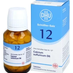 BIOCHEMIE DHU 12 Calcium sulfuricum D 6 Tabletten 200 St