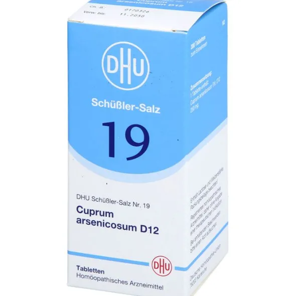 BIOCHEMIE DHU 19 Cuprum arsenicosum D 12 Tabletten 200 St