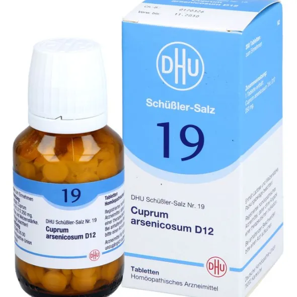 BIOCHEMIE DHU 19 Cuprum arsenicosum D 12 Tabletten 200 St