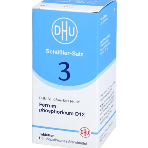 BIOCHEMIE DHU 3 Ferrum phosphoricum D 12 Tabletten 420 St