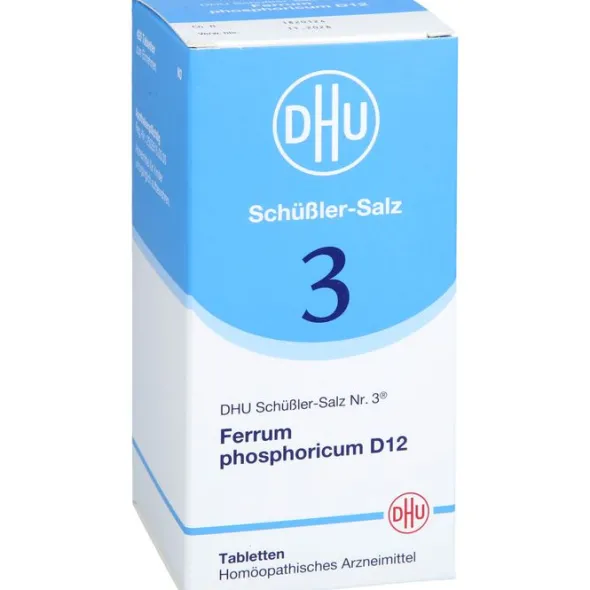 BIOCHEMIE DHU 3 Ferrum phosphoricum D 12 Tabletten 420 St