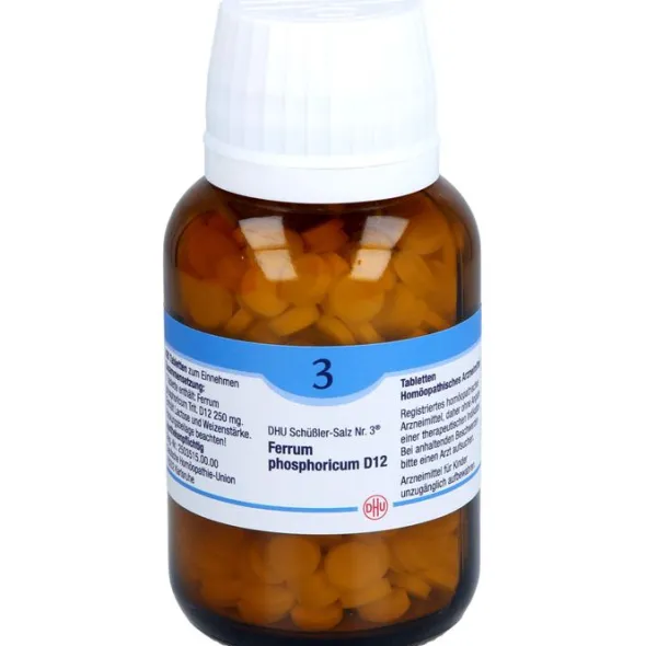 BIOCHEMIE DHU 3 Ferrum phosphoricum D 12 Tabletten 420 St