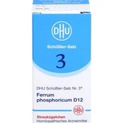 BIOCHEMIE DHU 3 Ferrum phosphoricum D 12 Globuli 10 g