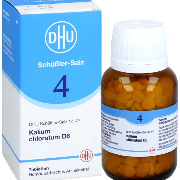 BIOCHEMIE DHU 4 Kalium chloratum D 6 Tabletten 420 St