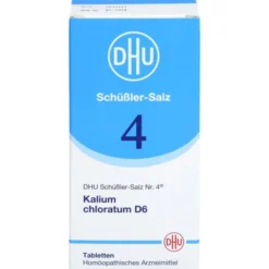 BIOCHEMIE DHU 4 Kalium chloratum D 6 Tabletten 420 St