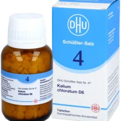BIOCHEMIE DHU 4 Kalium chloratum D 6 Tabletten 420 St