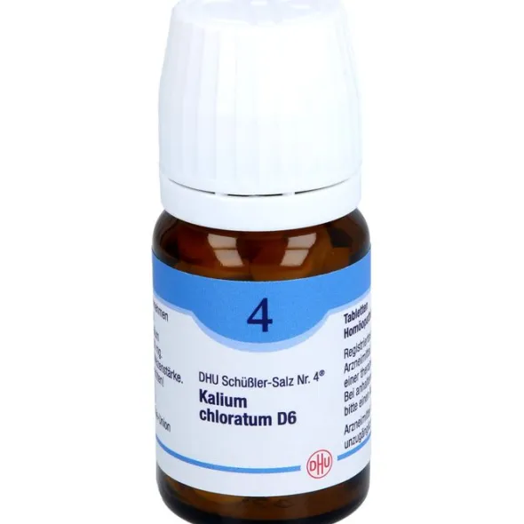 BIOCHEMIE DHU 4 Kalium chloratum D 6 Tabletten 80 St