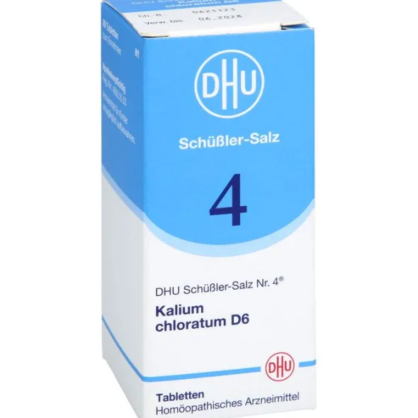 BIOCHEMIE DHU 4 Kalium chloratum D 6 Tabletten 80 St
