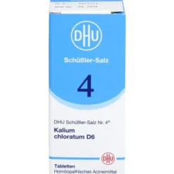 BIOCHEMIE DHU 4 Kalium chloratum D 6 Tabletten 80 St