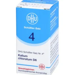 BIOCHEMIE DHU 4 Kalium chloratum D 6 Globuli 10 g