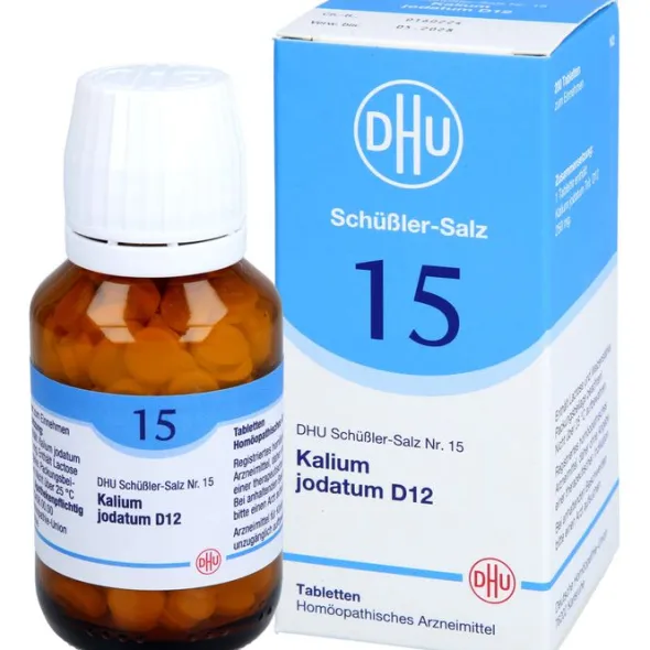 BIOCHEMIE DHU 15 Kalium jodatum D 12 Tabletten 200 St