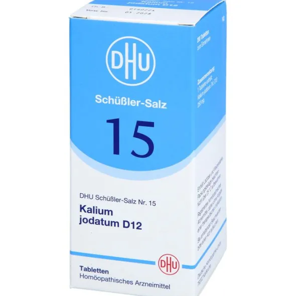 BIOCHEMIE DHU 15 Kalium jodatum D 12 Tabletten 200 St