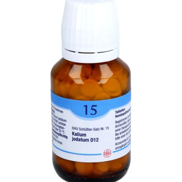 BIOCHEMIE DHU 15 Kalium jodatum D 12 Tabletten 200 St