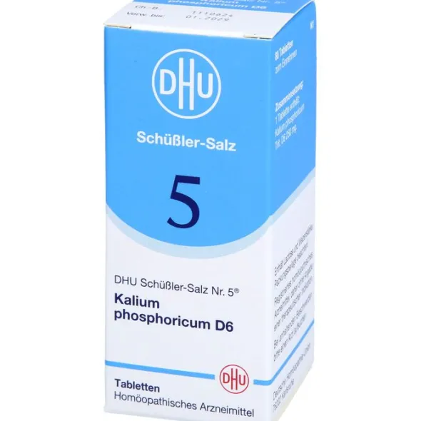 BIOCHEMIE DHU 5 Kalium phosphoricum D 6 Tabletten 80 St