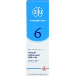 BIOCHEMIE DHU 6 Kalium sulfuricum N D 4 Salbe 50 g