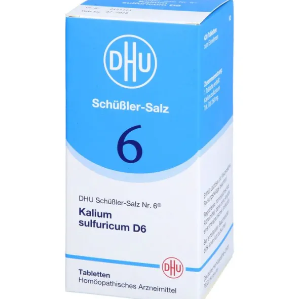 BIOCHEMIE DHU 6 Kalium sulfuricum D 6 Tabletten 420 St
