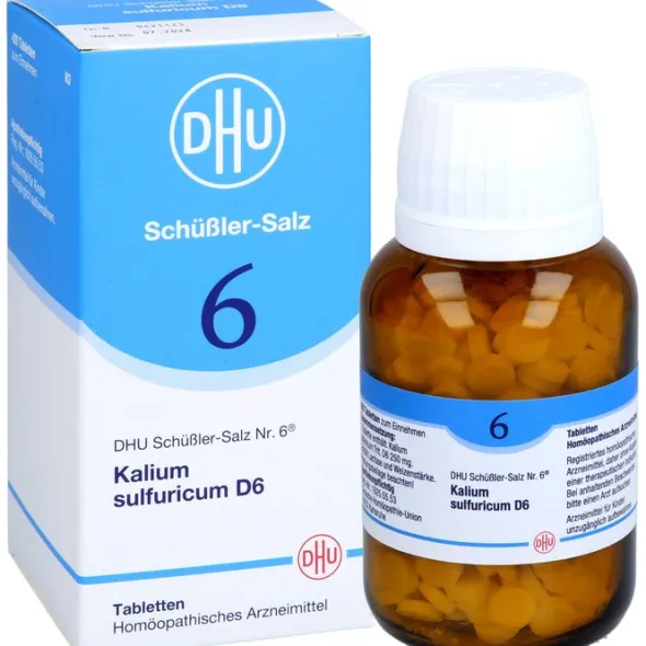 BIOCHEMIE DHU 6 Kalium sulfuricum D 6 Tabletten 420 St