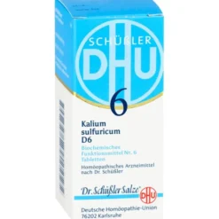 BIOCHEMIE DHU 6 Kalium sulfuricum D 6 Tabletten 200 St