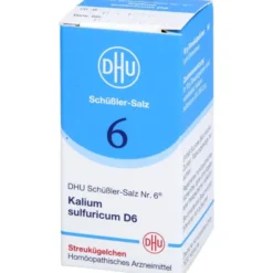 BIOCHEMIE DHU 6 Kalium sulfuricum D 6 Globuli 10 g