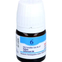 BIOCHEMIE DHU 6 Kalium sulfuricum D 6 Globuli 10 g
