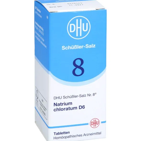 BIOCHEMIE DHU 8 Natrium chloratum D 6 Tabletten 80 St