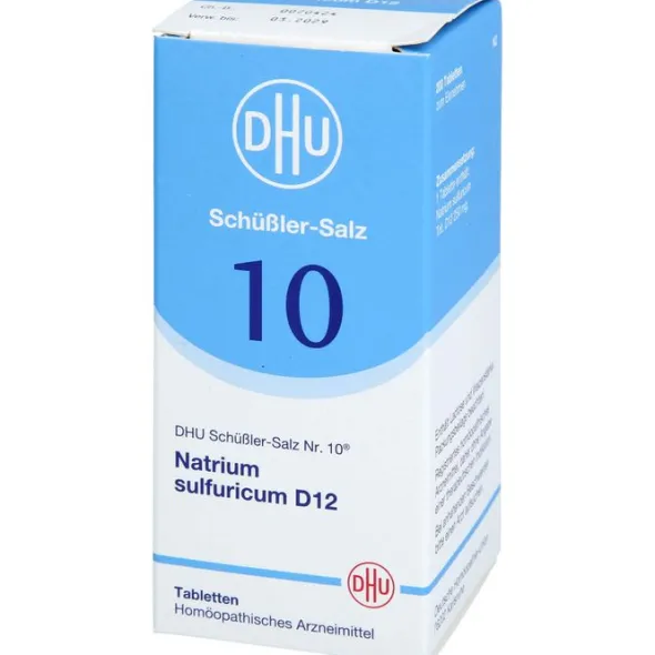 BIOCHEMIE DHU 10 Natrium sulfuricum D 12 Tabletten 200 St