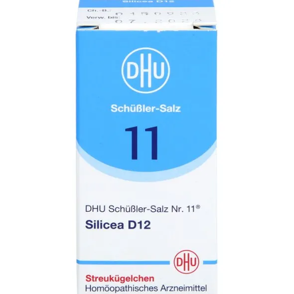 BIOCHEMIE DHU 11 Silicea D 12 Globuli 10 g
